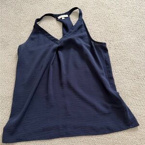Banana Republic Navy Blue Tank Top